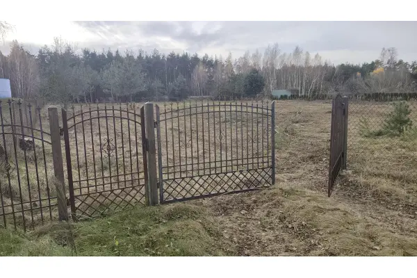 mazowieckie, płoński, Płońsk, Krępica, Ogrodzona dzialka 6 km od Płońska